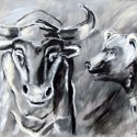 Begegnung 120 x 150 cm